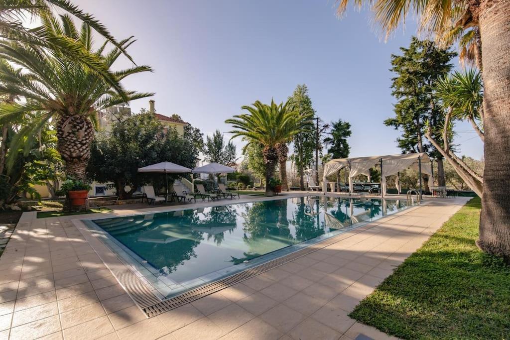 Villa Elmar Aegina Esterno foto