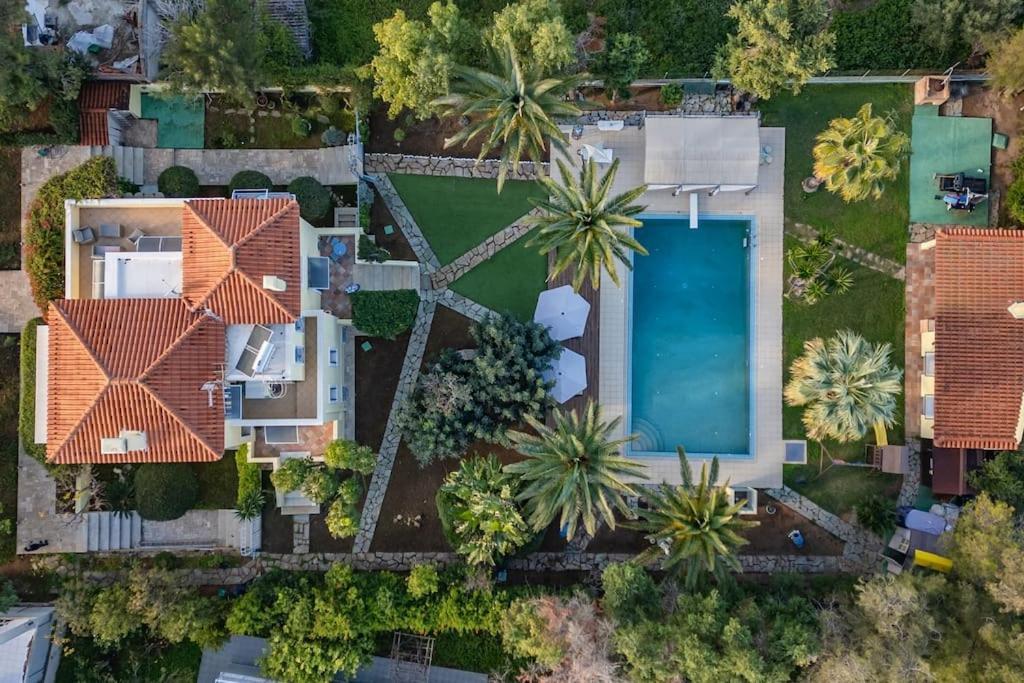 Villa Elmar Aegina Esterno foto