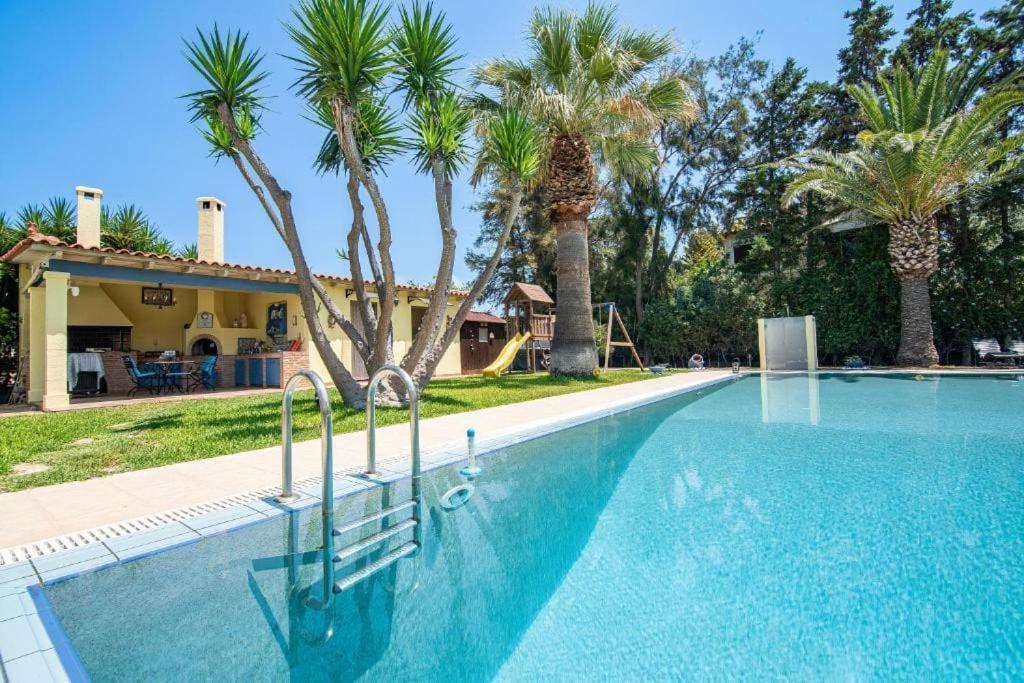 Villa Elmar Aegina Esterno foto