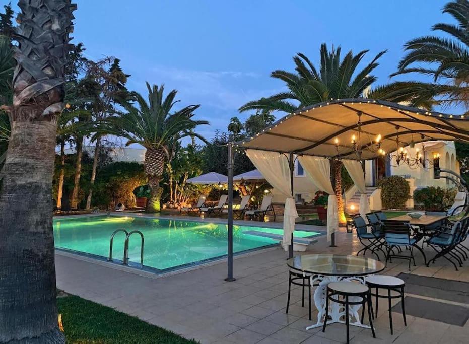 Villa Elmar Aegina Esterno foto