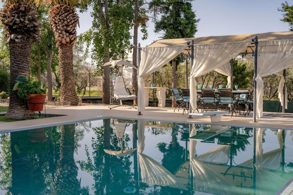 Villa Elmar Aegina Esterno foto